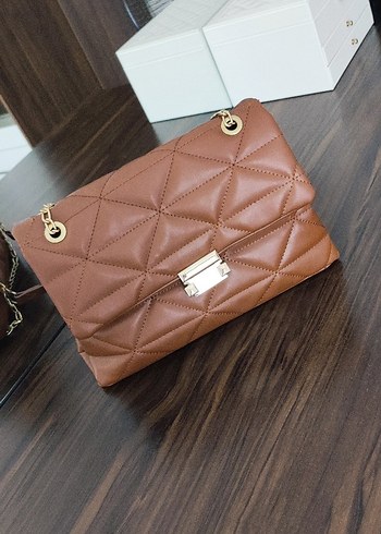 TABA RENGİ DERİ ÇANTA - Görsel 10