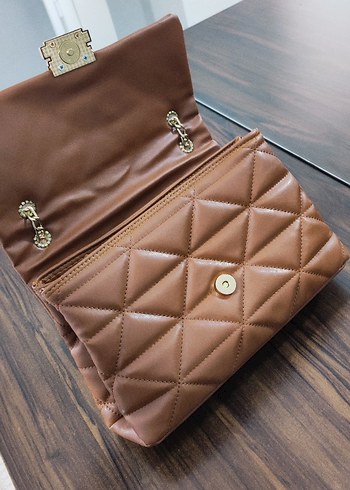 TABA RENGİ DERİ ÇANTA - Görsel 8