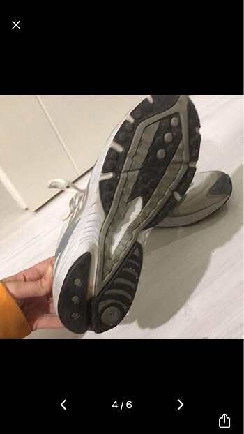 39,5 Beden beyaz Renk Orjinal adidas ayakkabı