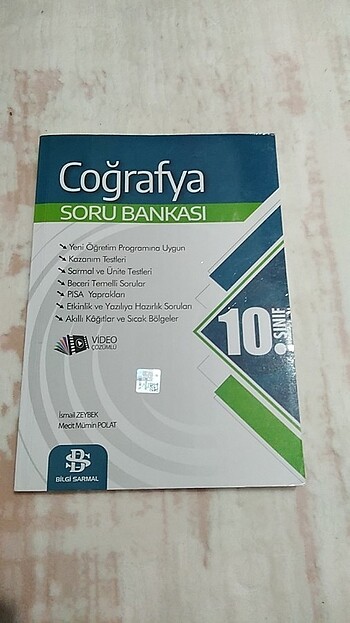 bilgi sarmal yayınları 10. sınıf coğrafya soru bankası 