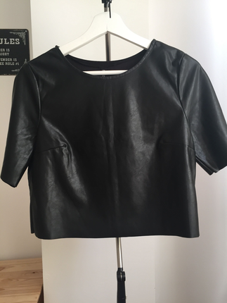 H&M Deri T-shirt