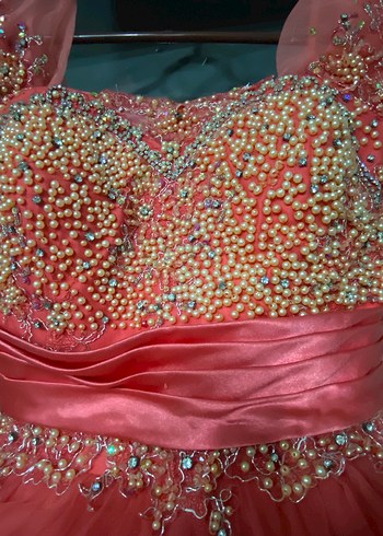 yeni  abiye nişan elbisesi 36 ve 40 a kadar olur - Görsel 9