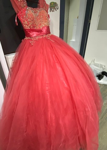 yeni  abiye nişan elbisesi 36 ve 40 a kadar olur - Görsel 7