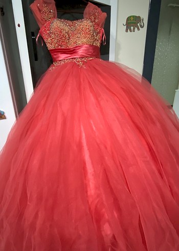 yeni  abiye nişan elbisesi 36 ve 40 a kadar olur - Görsel 10