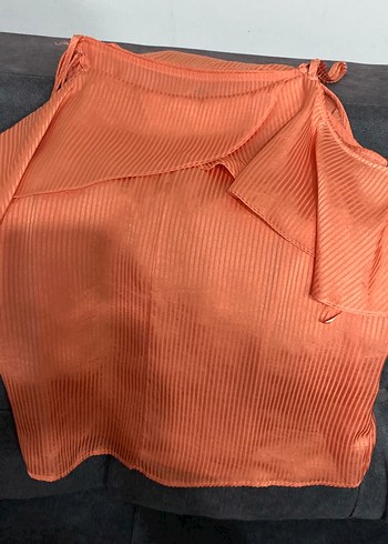 Piliseli Bej Kadın Bluz - Görsel 6