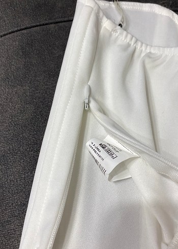 Beyaz Straplez Midi Bustiyer - Görsel 5