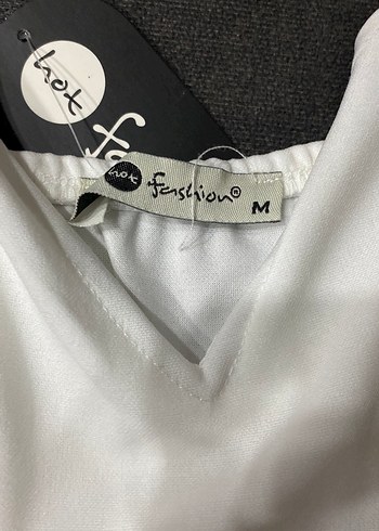 Beyaz Straplez Midi Bustiyer - Görsel 2