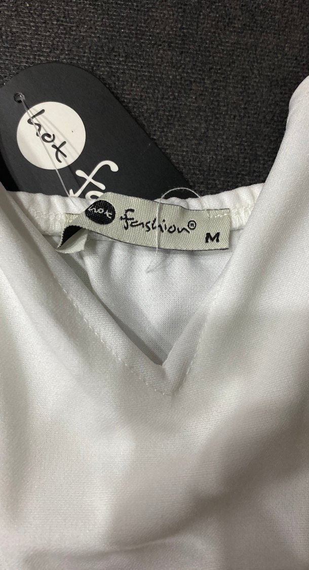 Beyaz Straplez Midi Bustiyer - Görsel 2