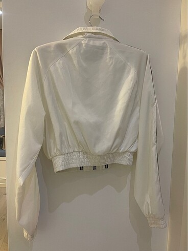 xs Beden Beyaz bomber ceket