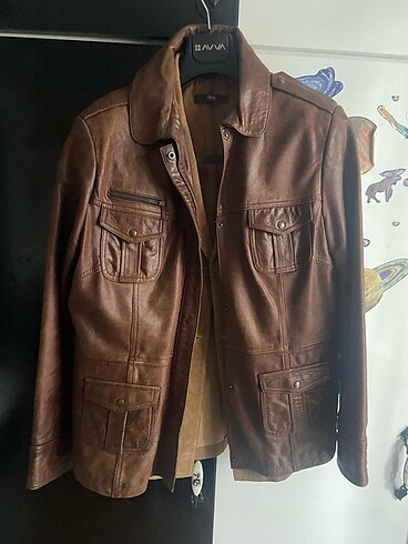 Desa gerçek deri ceket blazer