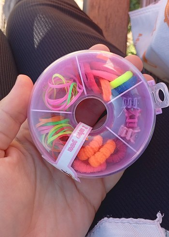 DONUT KUTU LASTİK TOKA - Görsel 2