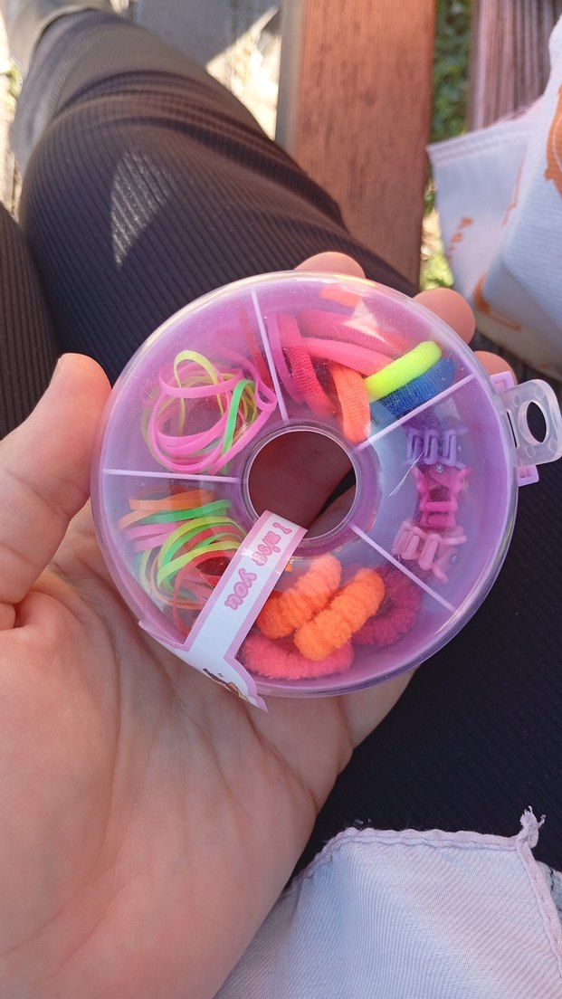 DONUT KUTU LASTİK TOKA - Görsel 2