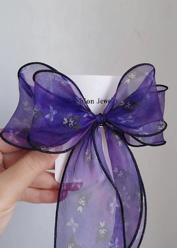 Kuromi Kurdele Saç Aksesuarı - Görsel 3