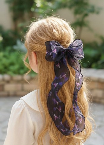 Kuromi Kurdele Saç Aksesuarı - Görsel 6