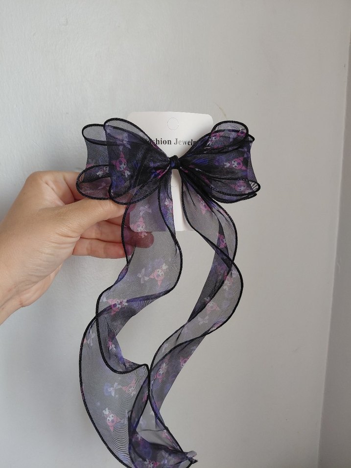 Kuromi Kurdele Saç Aksesuarı - Görsel 2