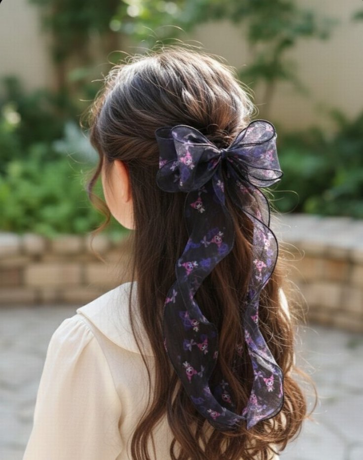 Kuromi Kurdele Saç Aksesuarı - Görsel 5