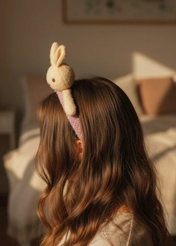 Kabartmalı Tavşanlı Taç - Görsel 2