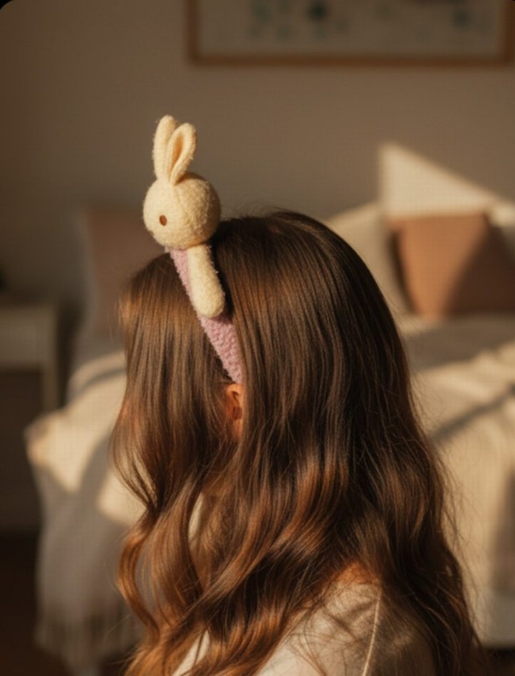 Kabartmalı Tavşanlı Taç - Görsel 2