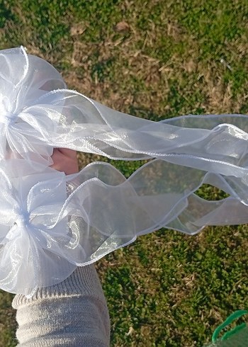 Kurdeleli Saç Aksesuarı - Görsel 2