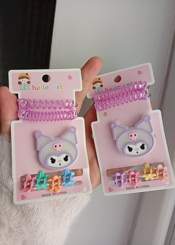 Kuromi Çocuk Saç Aksesuarları - Görsel 4