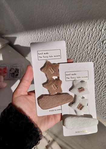 Bohem Tarzda Bebek Kadife Bebek Toka Seti - Görsel 2