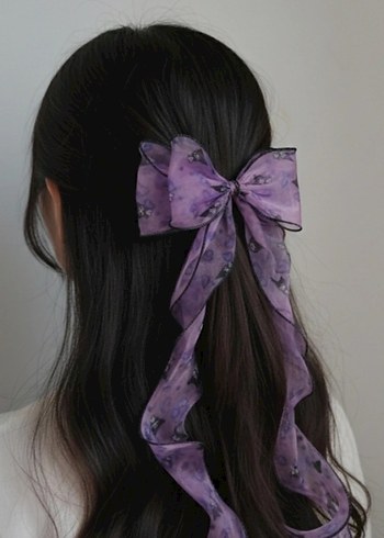 Kuromi Fiyonk Saç Aksesuarı - Görsel 2