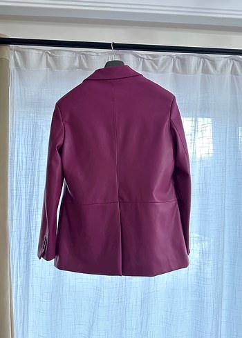 s Beden Bershka Deri Kadın Blazer Ceket