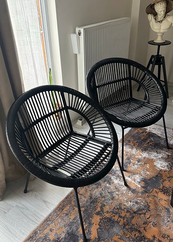 Mudo Consept Rattan Siyah Berjerler - Görsel 4