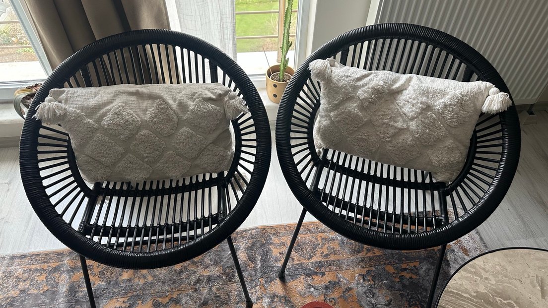 Mudo Consept Rattan Siyah Berjerler - Görsel 2