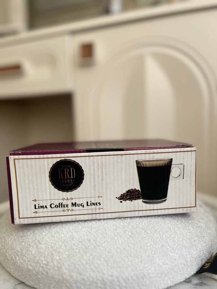 Lima Çizgili Kahve  espresso Bardagı - Görsel 2