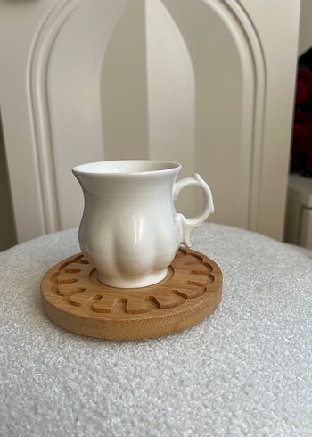 Naturalove Bambulu 6'lı Porselen Fincan Seti - Görsel 2