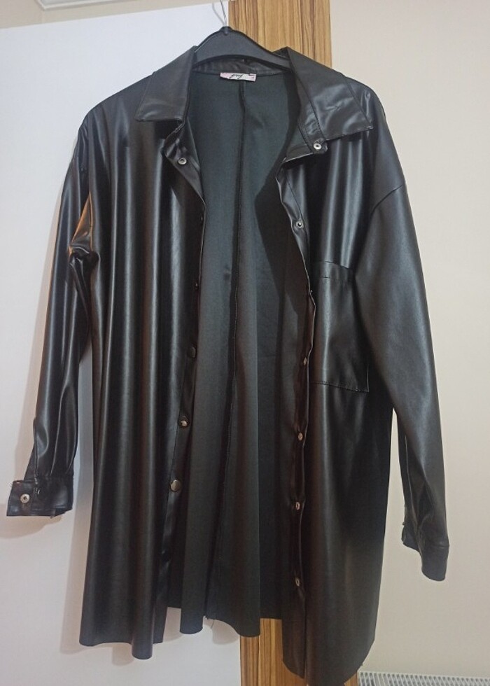 DERİ GÖMLEK  - Görsel 2