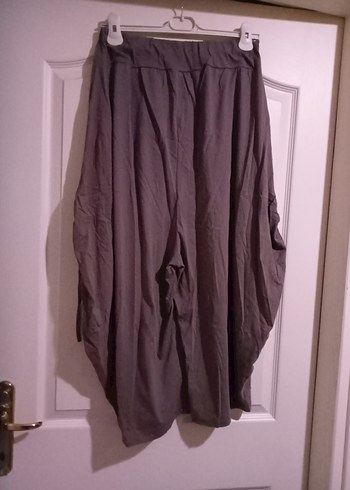 Bohem Tarz Uzun penye kumaş şalvar - Görsel 5