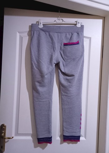 kadın Gri Sweatshirt ve Eşofman Takımı - Görsel 5