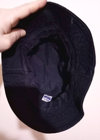 Siyah Süet Kadın Şapka - Görsel 3