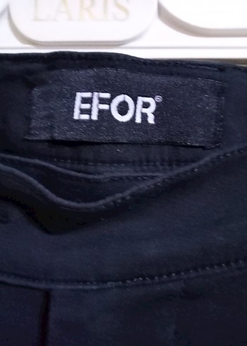 Siyah Kadın Midi Kumaş Pantolon - Görsel 3