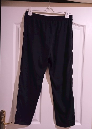 Siyah Salaş Kadın Kumaş Pantolon - Görsel 3