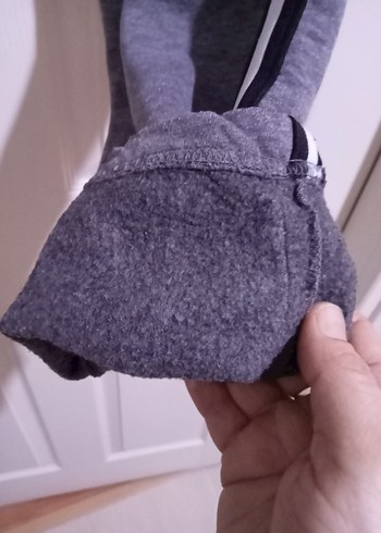 Gri  kadın Rahat Kesim Eşofman - Görsel 4