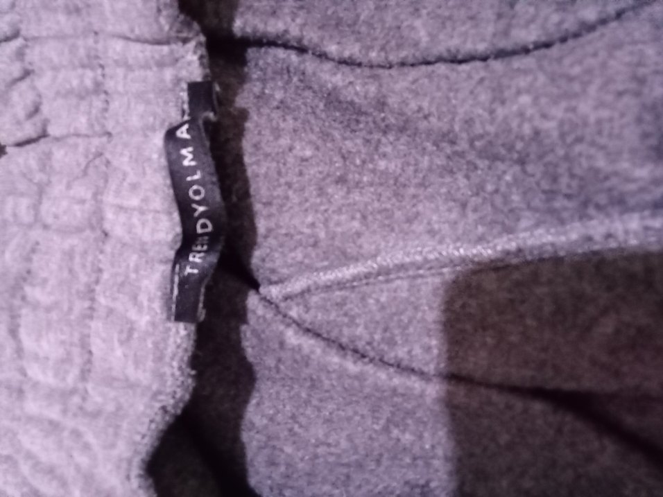 Gri  kadın Rahat Kesim Eşofman - Görsel 5