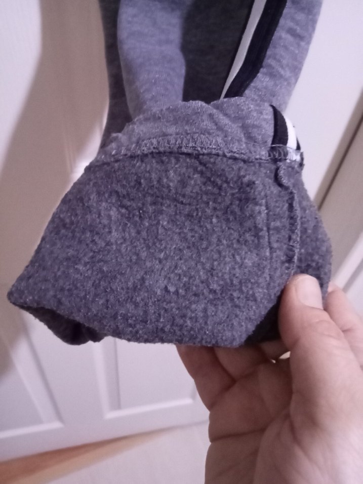 Gri  kadın Rahat Kesim Eşofman - Görsel 4