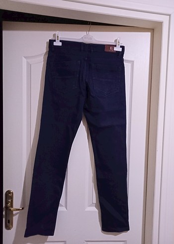 Lacivert Erkek Regular Fit Denim Jean - Görsel 3