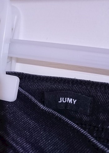 siyah kot Erkek Denim Jean Pantolon - Görsel 3