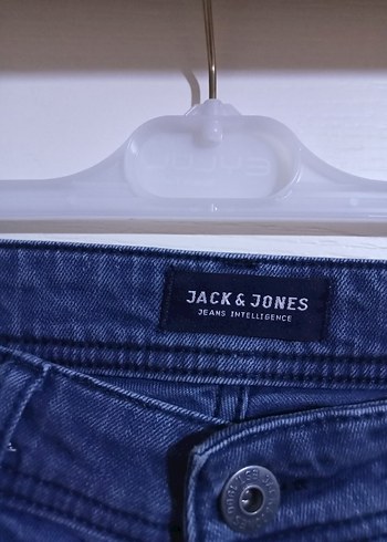 lacivert Düğmeli Erkek Denim Pantolon - Görsel 2