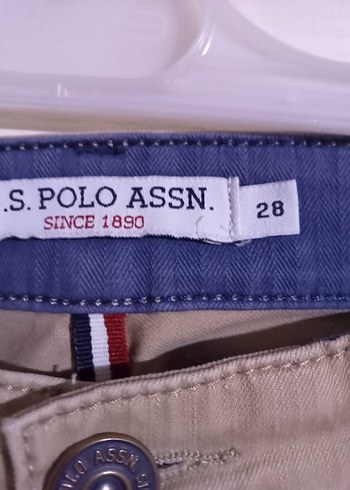 Erkek Bej Keten Rahat Kesim Pantolon - Görsel 2