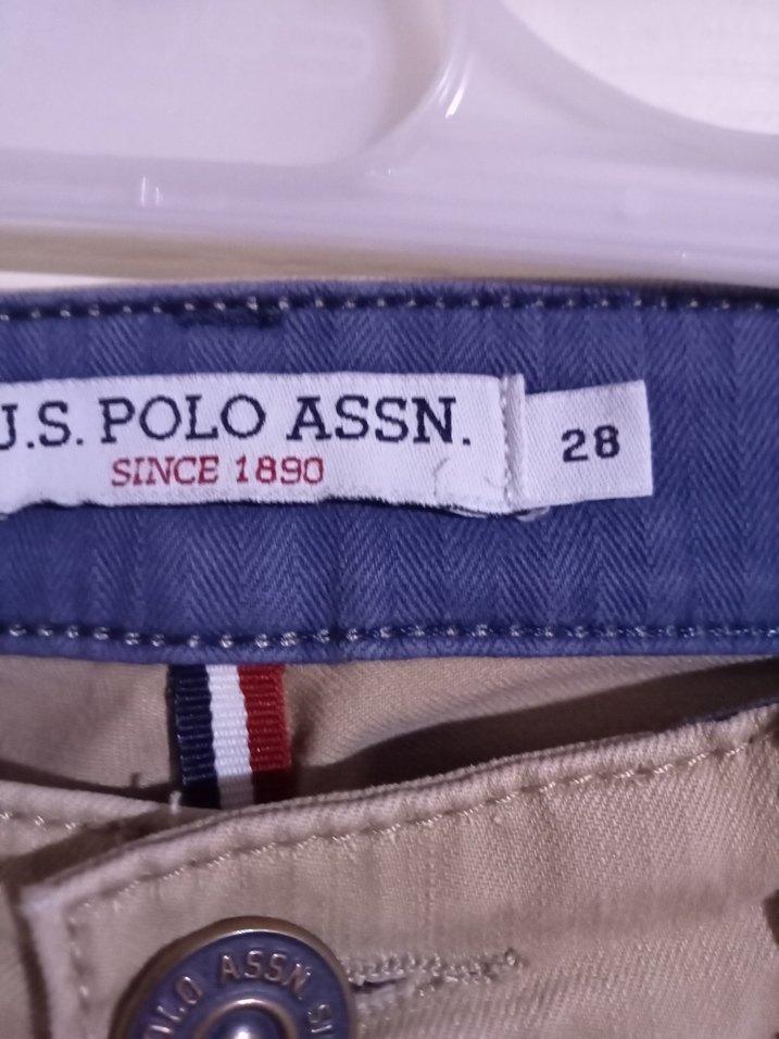 Erkek Bej Keten Rahat Kesim Pantolon - Görsel 2