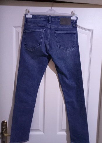 Erkek Lacivert Kot Pantolon - Görsel 2