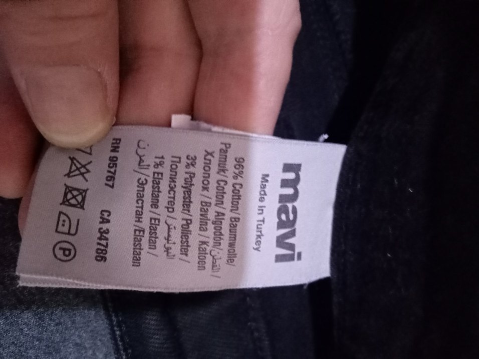 Erkek Siyah Regular Fit Denim Jean - Görsel 4