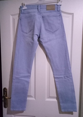 Erkek Mavi Denim Regular Fit Jean - Görsel 3