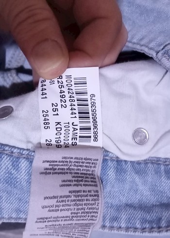 Erkek Mavi Denim Regular Fit Jean - Görsel 4