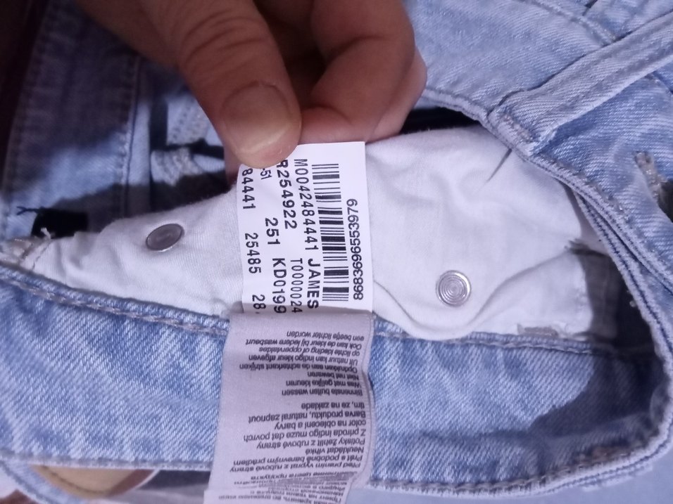 Erkek Mavi Denim Regular Fit Jean - Görsel 4